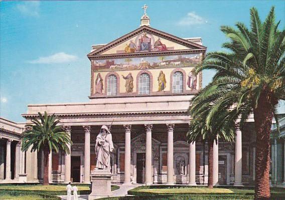 Italy Rome Roma Basilica di S Paolo