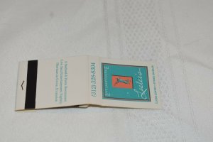 Leslee's Live Jazz Lounge Evanston Illinois 20 Strike Matchbook