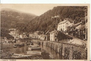 Devon Postcard - Lynmouth Harbour - Ref 16359A