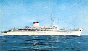 Leonardo Da Vinci Italian Line Ship 