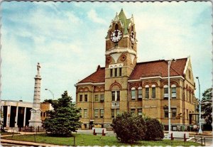 Anderson, SC South Carolina  COURT HOUSE & CONFEDERATE MONUMENT  4X6 Postcard