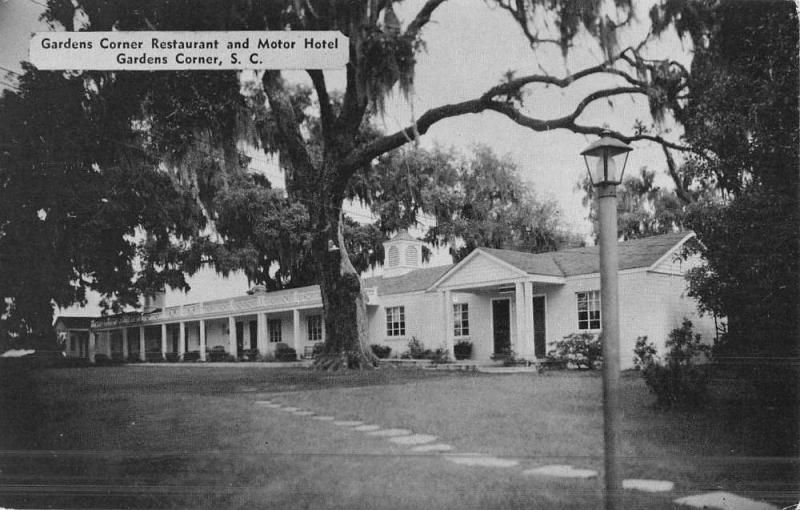 Gardens Corner South Carolina Restaurant Motor Hotel Antique Postcard K46847