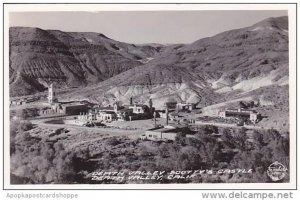 California Death Valley  Death Valley Scottys Castle Real Photo