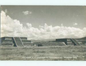 old rppc NICE VIEW Teotihuacan Mexico i2467