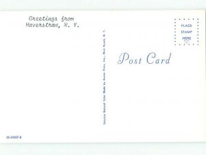 Pre-1980 Risque Comic SEXY GIRL LIGHTS CIGAR FOR MAN IN HAMMOCK AB7016