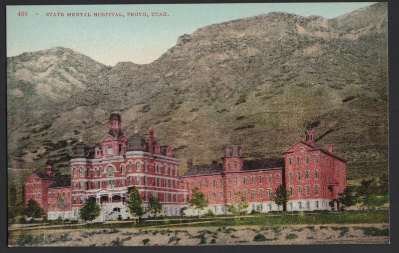 Utah PROVO State Mental Hospital Pub by Edward H. Michell ~ DB
