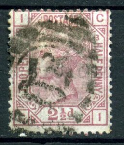 509600 Great Britain 1876 year Queen Victoria 21/2p used