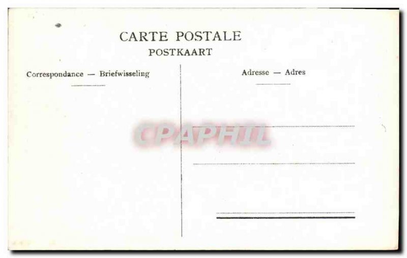 Old Postcard Brabo Fountain Antwerp