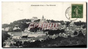 Old Postcard Clermont Vue Generale