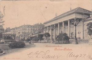 Germany Baden-Baden Konversationshaus 1900