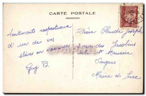 Old Postcard Chateau La Rochefoucauld