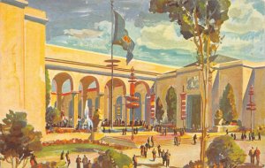 Hall Of The Western States San Francisco GGIE World's Fair 1939 Vintage Postcard