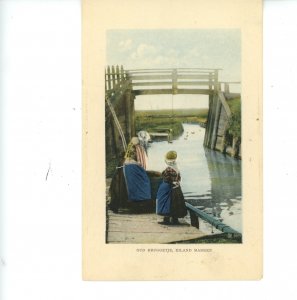 Netherlands - Eiland Marken. An Old Bridge