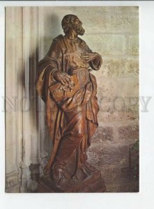 442280 France Melun Saint Aspais Church tourist advertising postcard