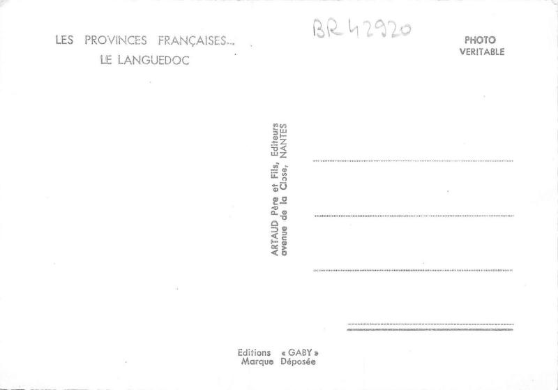 BR42920 Le languedoc map cartes geographiques