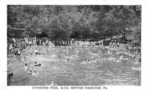 Swimming Pool, M. T. C. Newton Hamilton, Pennsylvania PA  