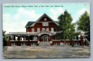 ATLANTA ATHLETIC CLUB GA COUNTRY CLUB HOUSE ANTIQUE POSTCARD