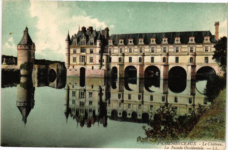CPA CHENONCEAUX - Le Chateau - La Facade Occidentale (229143)