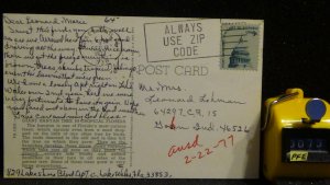 STD Vintage Giant Banyan Tree Florida Posted 2/9/1977