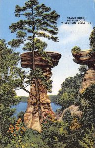 Stand Rock Picturesque - Wisconsin Dells, Wisconsin WI