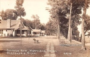 Cottage Row in Alexandria, Minnesota