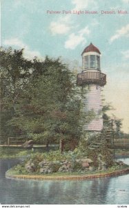 DETROIT, Michigan, PU-1910: Palmer Park, Lighthouse