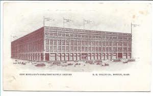 Boston, MA - R.H. White Co - New England's Greatest Supply Centre - Early 1900s