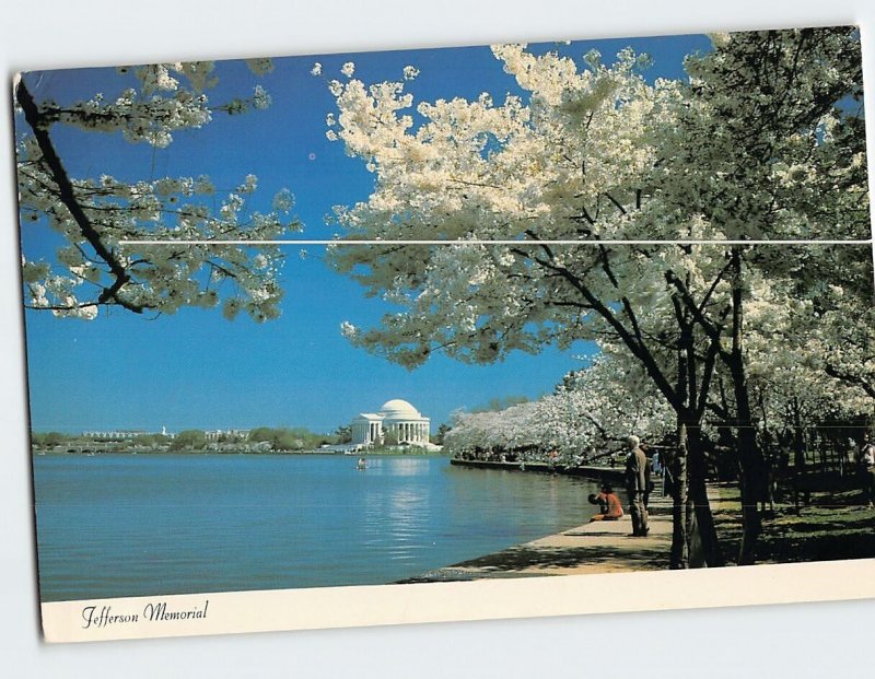 Postcard Jefferson Memorial Washington DC USA