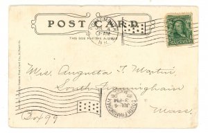 NH - Newcastle. Hotel Wentworth ca 1906  (worn)