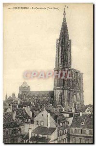 Old Postcard Strasbourg La Cathedrale