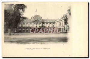 Old Postcard Versailles L & # 39Hotel the Prefecture