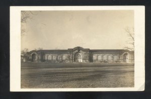 RPPC GREAT LAKES ILLINOIS US ARMY BASE 1940 REAL PHOTO POSTCARD HOLSTEIN IOWA