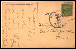 dog postcard: This Is a Wonderful Place