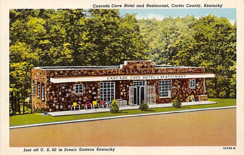 Cascade cave hotel and restaurant Just off US 60 and scenic Eastern Kentucky ...