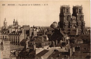 CPA Rennes Vue Generale sur la Cathedrale FRANCE (1015603)