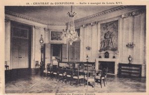 Salle De Manger Louis XVI Chateau De Compiegne Old French Postcard