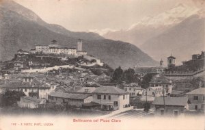 BELLINZONA SWITZERLAND col PIZZO CIARO~E GOETZ PHOTO POSTCARD 1900s