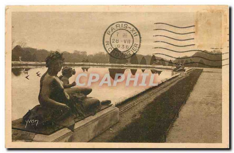 Old Postcard Splendors and Charmes de Versailles Water beds