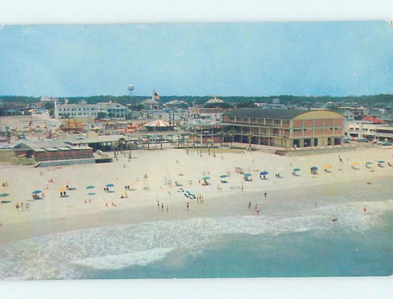 Pre-1980 BEACH SCENE Myrtle Beach South Carolina SC AE9301