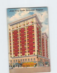 Postcard Hotel King Carter, Richmond, Virginia
