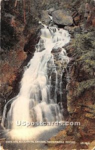 Crystal Cascade in White Mountains, New Hampshire