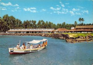 BR99324 coral gardens hikkaduwa boat   sri lanka ceylon