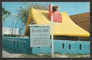 Florida, Storyland - Three Little Pigs & Bid Bad Wolf - [FL-023]