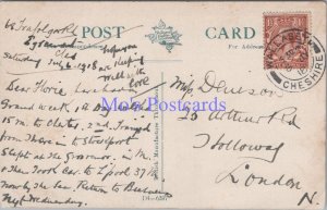 Genealogy Postcard - Denison?, 25 Arthur Road, Holloway, London GL1878