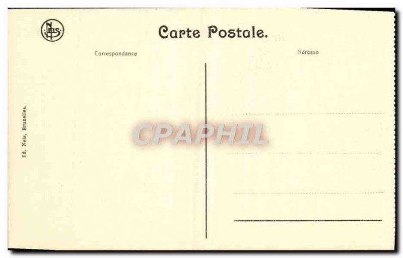 Brussels Old Postcard King's Palace