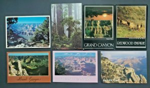 Mather Point and  Grand Canyon Postcards Vintage Card View Standard Lot of 7 PC1