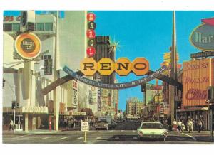 Gateway to Casino Area Downtown Reno Nevada  1960s