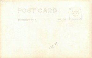 LPS48 Snoqualmie Washington Falls Aerial View Postcard RPPC