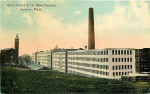 MA, Spencer, Massachusetts, Isaac Prouty & Co. Shoe Factory, Tichnor