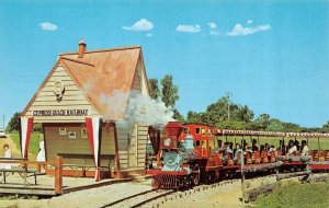 Angola IN Indiana BUCK LAKE RANCH Miniature Train Ride~Cypress Gulch RR ROADSIDE
